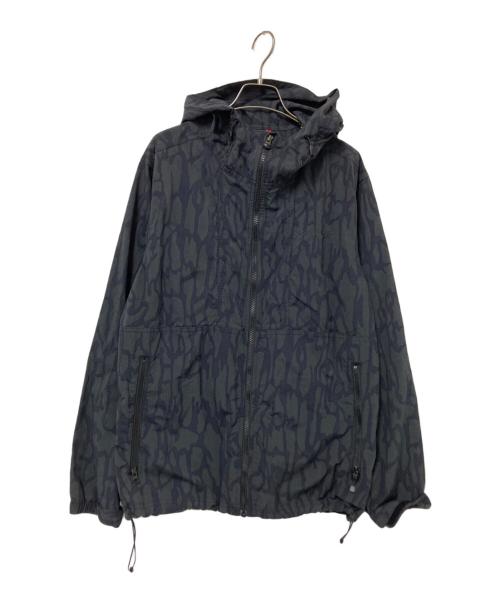 Columbia（コロンビア）Columbia (コロンビア) 総柄マウンテンパーカー ブラック×グリーン サイズ:Mの古着・服飾アイテム