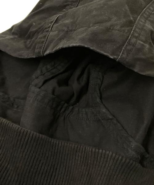 DIESEL（ディーゼル）DIESEL (ディーゼル) ミリタリージャケット ブラック サイズ:Mの古着・服飾アイテム