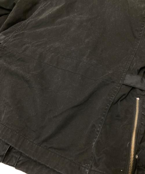 DIESEL（ディーゼル）DIESEL (ディーゼル) ミリタリージャケット ブラック サイズ:Mの古着・服飾アイテム