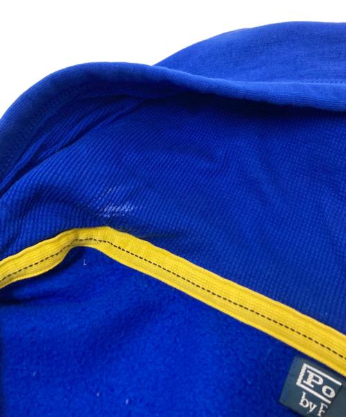 POLO RALPH LAUREN（ポロ・ラルフローレン）POLO RALPH LAUREN (ポロ・ラルフローレン) ロゴ刺繍ジップパーカー ブルー サイズ: Lの古着・服飾アイテム