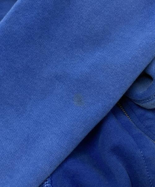 POLO RALPH LAUREN（ポロ・ラルフローレン）POLO RALPH LAUREN (ポロ・ラルフローレン) ロゴ刺繍ジップパーカー ブルー サイズ: Lの古着・服飾アイテム