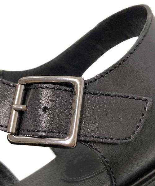 PARABOOT（パラブーツ）PARABOOT (パラブーツ) レザーグルカサンダル ブラック サイズ:3 1/2の古着・服飾アイテム