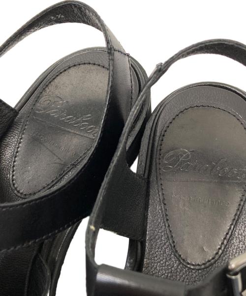 PARABOOT（パラブーツ）PARABOOT (パラブーツ) レザーグルカサンダル ブラック サイズ:3 1/2の古着・服飾アイテム