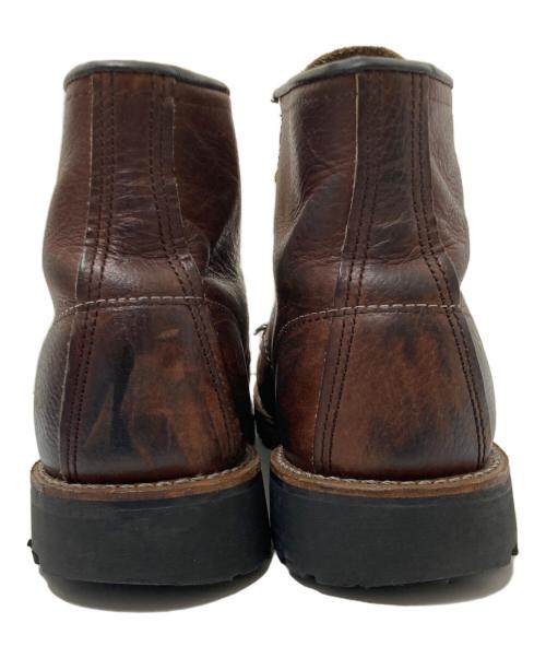 RED WING（レッドウィング）RED WING (レッドウィング) ラフネック 6インチモックトゥブーツRoughneck ブラウン サイズ:26.5㎝の古着・服飾アイテム