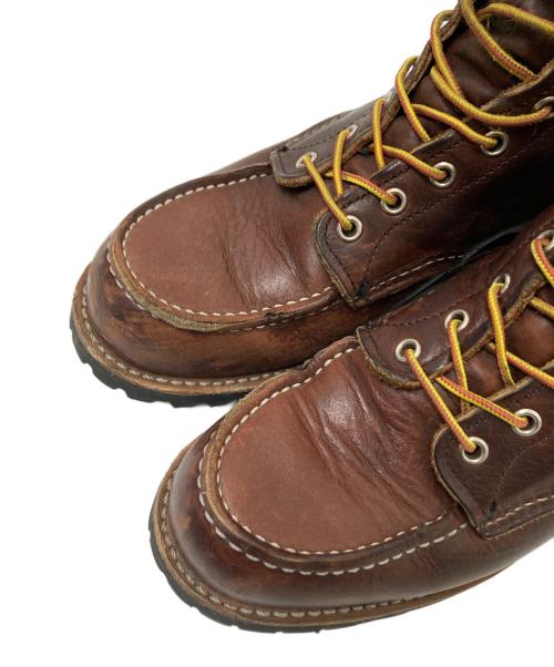 RED WING（レッドウィング）RED WING (レッドウィング) ラフネック 6インチモックトゥブーツRoughneck ブラウン サイズ:26.5㎝の古着・服飾アイテム