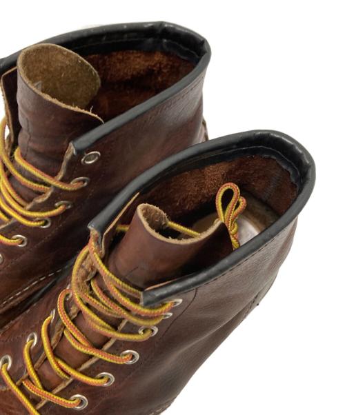 RED WING（レッドウィング）RED WING (レッドウィング) ラフネック 6インチモックトゥブーツRoughneck ブラウン サイズ:26.5㎝の古着・服飾アイテム