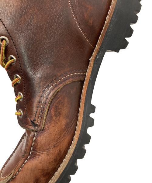 RED WING（レッドウィング）RED WING (レッドウィング) ラフネック 6インチモックトゥブーツRoughneck ブラウン サイズ:26.5㎝の古着・服飾アイテム