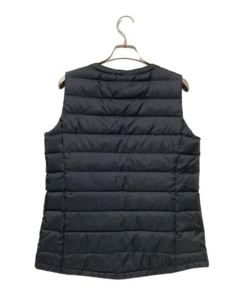 UNITED ARROWS（ユナイテッドアローズ）UNITED ARROWS (ユナイテッドアローズ) UAW P インナー ダウンベスト ブラック サイズ:38 未使用品の古着・服飾アイテム