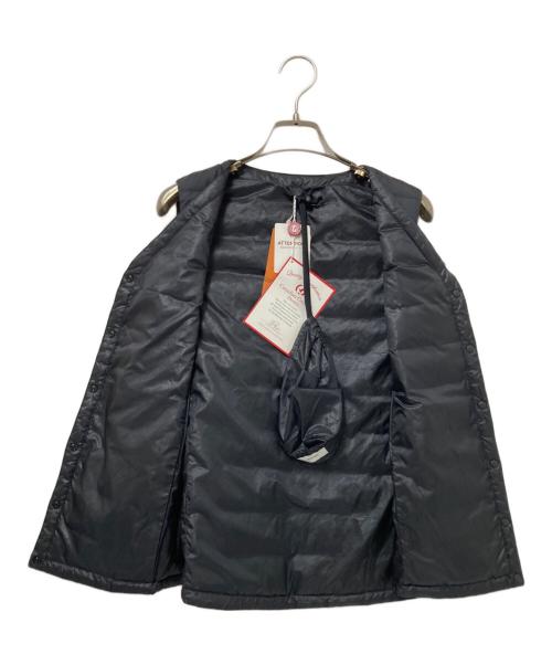 UNITED ARROWS（ユナイテッドアローズ）UNITED ARROWS (ユナイテッドアローズ) UAW P インナー ダウンベスト ブラック サイズ:38 未使用品の古着・服飾アイテム