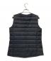 UNITED ARROWS (ユナイテッドアローズ) UAW P インナー ダウンベスト ブラック サイズ:38 未使用品：6000円