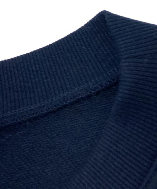 BLUE LABEL CRESTBRIDGE（ブルーレーベルクレストブリッジ）BLUE LABEL CRESTBRIDGE (ブルーレーベルクレストブリッジ) クリアコンパクト裏毛カーディガン ネイビー サイズ:38の古着・服飾アイテム