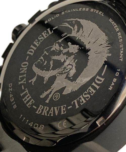 DIESEL（ディーゼル）DIESEL (ディーゼル) リストウォッチ ブラック サイズ:下記参照の古着・服飾アイテム