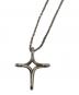 TIFFANY & Co. (ティファニー) PT950インフィニティクロスネックレス シルバー：80000円