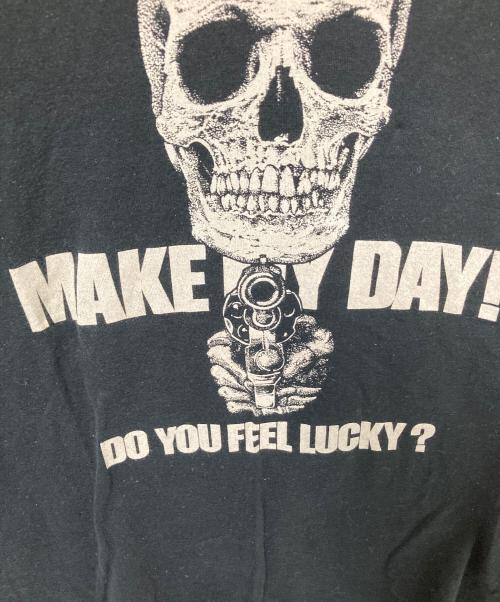 Hysteric Glamour（ヒステリックグラマー）Hysteric Glamour (ヒステリックグラマー) スカルプリントTシャツ ブラック サイズ:Mの古着・服飾アイテム