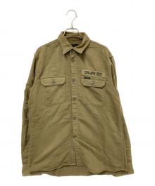 Hysteric Glamour（ヒステリックグラマー）の古着「ミリタリーシャツ」｜オリーブ