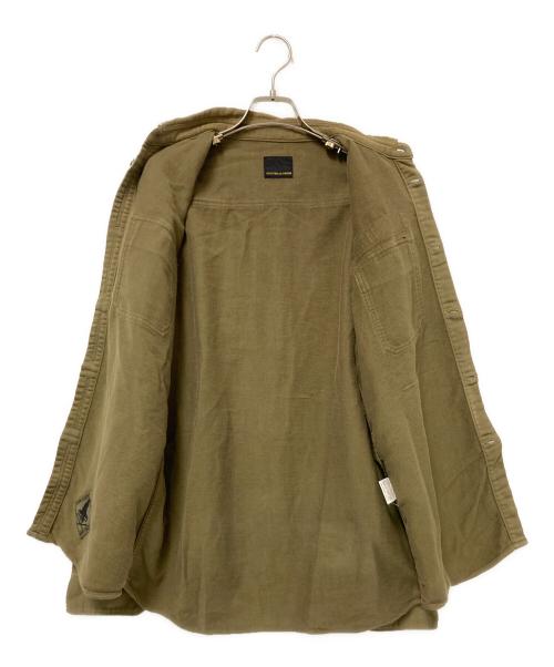 Hysteric Glamour（ヒステリックグラマー）Hysteric Glamour (ヒステリックグラマー) ミリタリーシャツ オリーブ サイズ:Lの古着・服飾アイテム