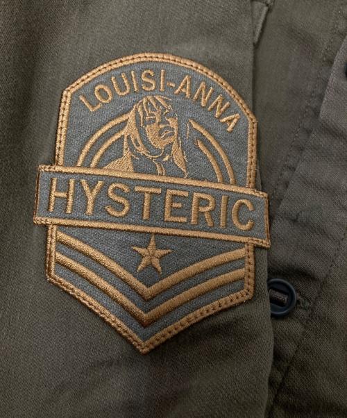 Hysteric Glamour（ヒステリックグラマー）Hysteric Glamour (ヒステリックグラマー) ミリタリーシャツ オリーブ サイズ:Lの古着・服飾アイテム
