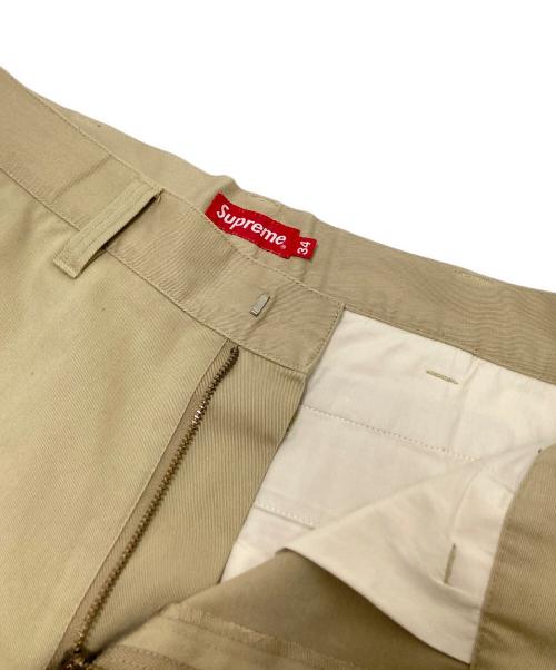 SUPREME（シュプリーム）SUPREME (シュプリーム) ワークパンツ ベージュ サイズ:34の古着・服飾アイテム
