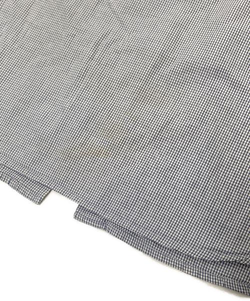 stussy（ステューシー）stussy (ステューシー) 半袖チェックシャツ ブルー×ホワイト サイズ:Lの古着・服飾アイテム