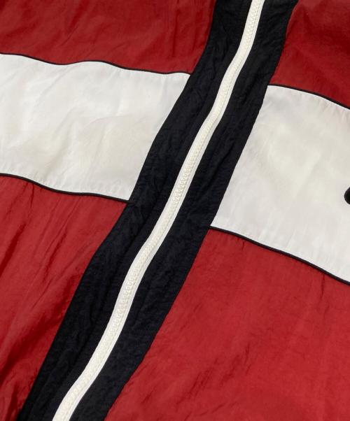 NIKE（ナイキ）NIKE (ナイキ) ナイロンジャケット ホワイト×レッド サイズ:XLの古着・服飾アイテム