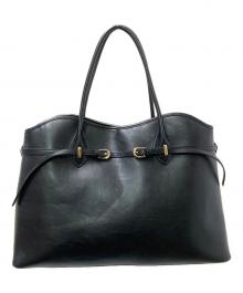 Snidel（スナイデル）の古着「ソフトベルトトートバッグ」｜ブラック