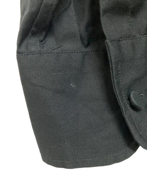 PRADA（プラダ）PRADA (プラダ) コットンジップアップシャツ ブラック サイズ:Lの古着・服飾アイテム