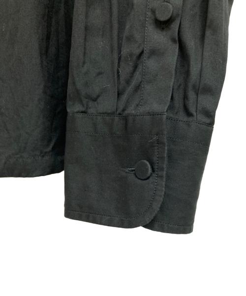 PRADA（プラダ）PRADA (プラダ) コットンジップアップシャツ ブラック サイズ:Lの古着・服飾アイテム