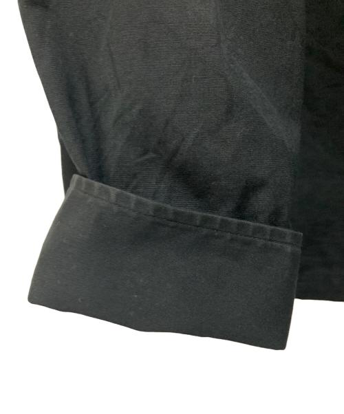 PRADA（プラダ）PRADA (プラダ) コットンジップアップシャツ ブラック サイズ:Lの古着・服飾アイテム