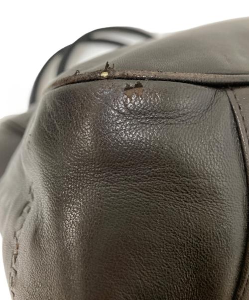 PRADA（プラダ）PRADA (プラダ) プラスチックハンドルプレートバッグ ブラックの古着・服飾アイテム