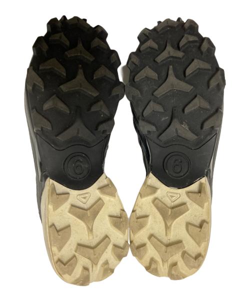 MM6 Maison Margiela（エムエムシックスメゾンマルジェラ）MM6 Maison Margiela (エムエムシックスメゾンマルジェラ) SALOMON (サロモン) CROSS LOW ブラック サイズ:26.5cmの古着・服飾アイテム