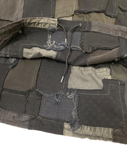 AIVER（アイバー）AIVER (アイバー) アノラックパーカー ブラック×グレー サイズ:Mの古着・服飾アイテム