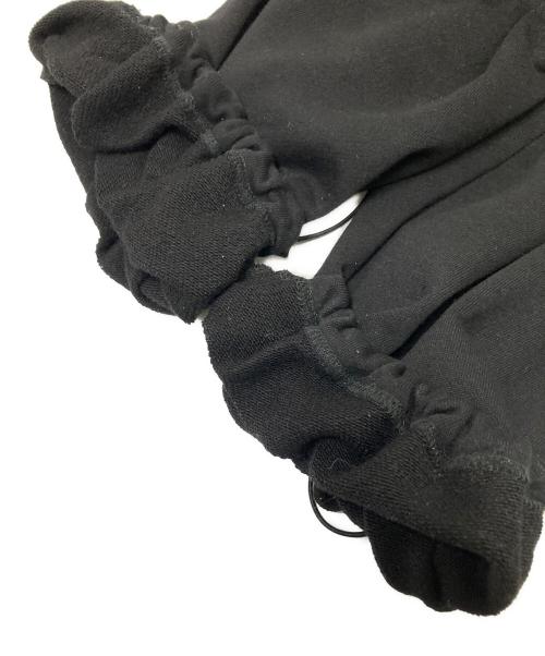 REFLEM（レフレム）REFLEM (レフレム) クロス刺繍スウェットワイドパンツ ブラック×パープル サイズ:FREEの古着・服飾アイテム