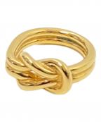 HERMESエルメス）の古着「アタメスカーフリング」｜ゴールド