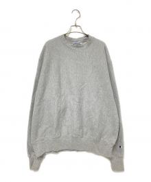Champion（チャンピオン）の古着「クルーネックスウェット」｜グレー