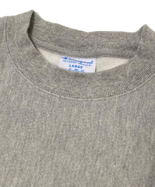 Champion（チャンピオン）Champion (チャンピオン) クルーネックスウェット グレー サイズ:Lの古着・服飾アイテム