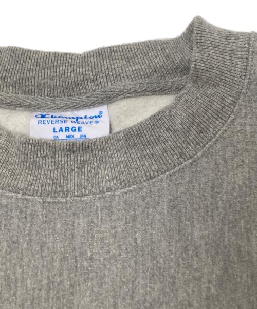 Champion（チャンピオン）Champion (チャンピオン) クルーネックスウェット グレー サイズ:Lの古着・服飾アイテム