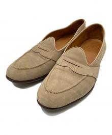 CARMINA（カルミナ）の古着「コインローファー」｜ベージュ