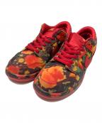 NIKEナイキ）の古着「SB DUNK LOW PRO WOO QS」｜レッド×グリーン