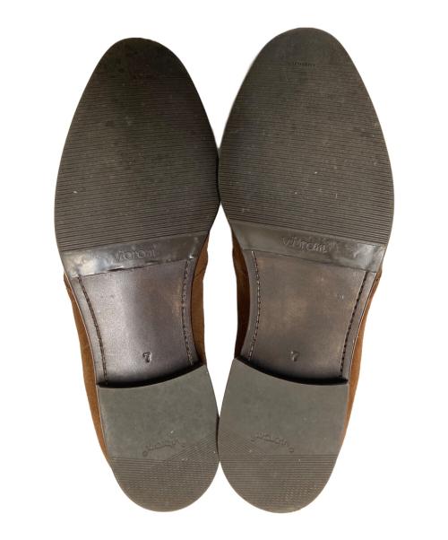 fenetre（フネートル）fenetre (フネートル) チャッカーブーツ ブラウン サイズ:7の古着・服飾アイテム