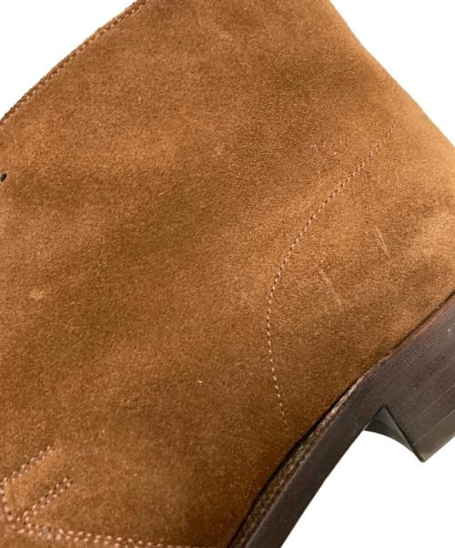 fenetre（フネートル）fenetre (フネートル) チャッカーブーツ ブラウン サイズ:7の古着・服飾アイテム