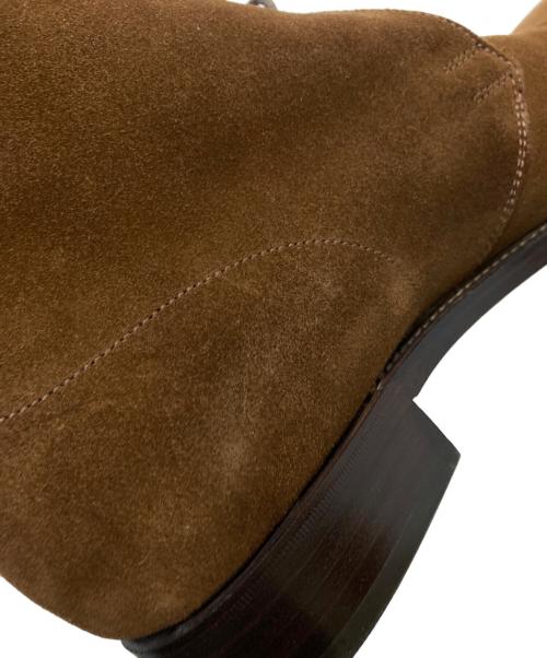 fenetre（フネートル）fenetre (フネートル) チャッカーブーツ ブラウン サイズ:7の古着・服飾アイテム