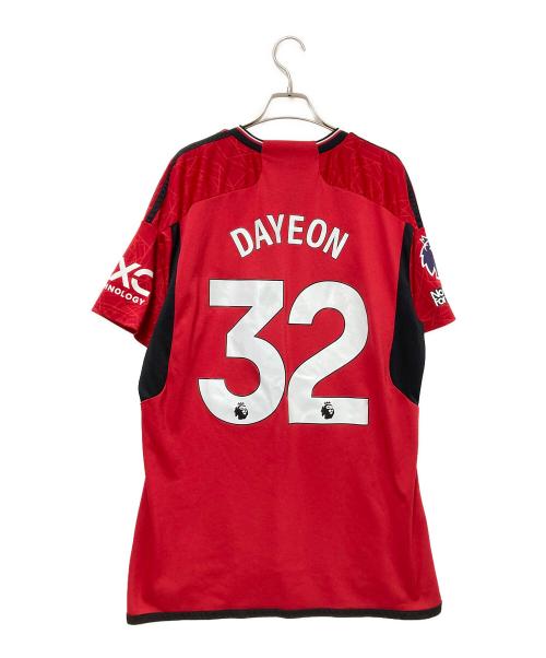 adidas（アディダス）adidas (アディダス) サッカーゲームシャツ レッド サイズ:4XLの古着・服飾アイテム