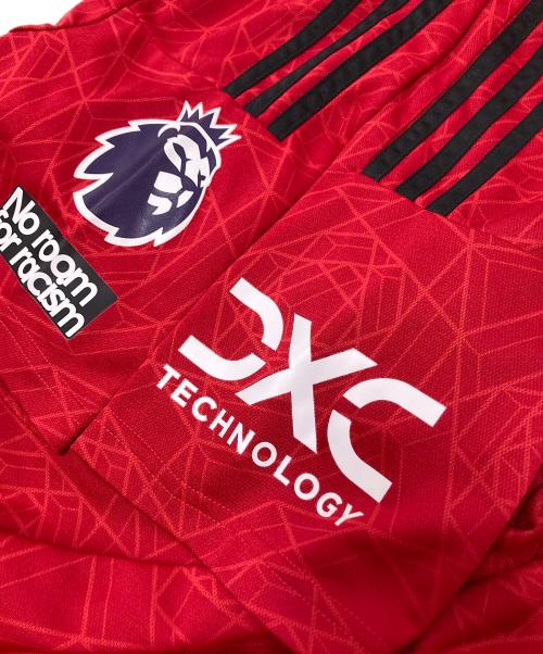 adidas（アディダス）adidas (アディダス) サッカーゲームシャツ レッド サイズ:4XLの古着・服飾アイテム