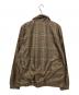 stussy (ステューシー) PLAID COACH JACKET ブラウン×ブラック サイズ:M：10000円