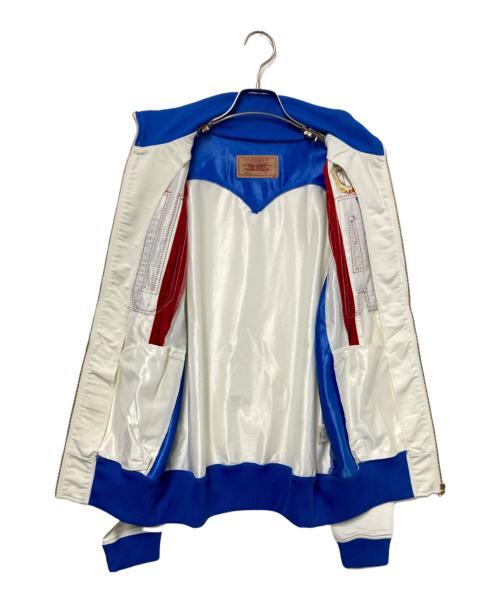 LEVI'S（リーバイス）LEVI'S (リーバイス) 70541トラックジャケット ブルー×ホワイト サイズ:Lの古着・服飾アイテム