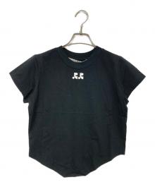 Rest&Recreation（レストアンドレクリエーション）の古着「RR LOGO CROP T-SHIRT」｜ブラック