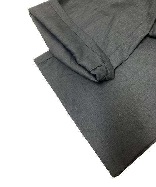 Placestudio（プレイススタジオ）Placestudio (プレイススタジオ) ツーベルトプリーツミディスカートレイヤードワイドパンツ グレー サイズ:下記参照 未使用品の古着・服飾アイテム