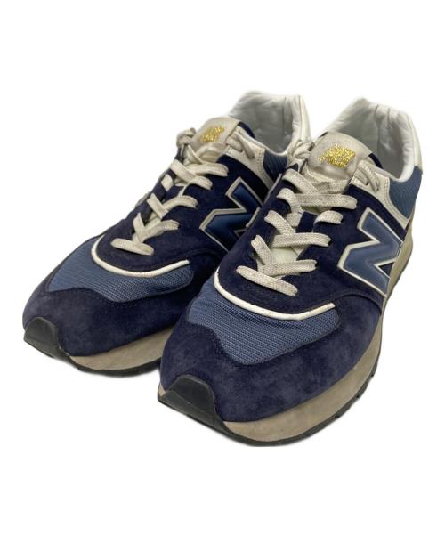 NEW BALANCE（ニューバランス）NEW BALANCE (ニューバランス) ローカットスニーカー ネイビー×ホワイト サイズ:30.0cmの古着・服飾アイテム