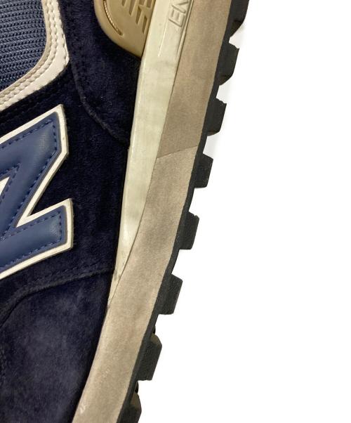 NEW BALANCE（ニューバランス）NEW BALANCE (ニューバランス) ローカットスニーカー ネイビー×ホワイト サイズ:30.0cmの古着・服飾アイテム