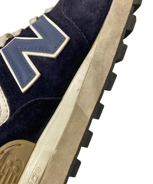 NEW BALANCE（ニューバランス）NEW BALANCE (ニューバランス) ローカットスニーカー ネイビー×ホワイト サイズ:30.0cmの古着・服飾アイテム